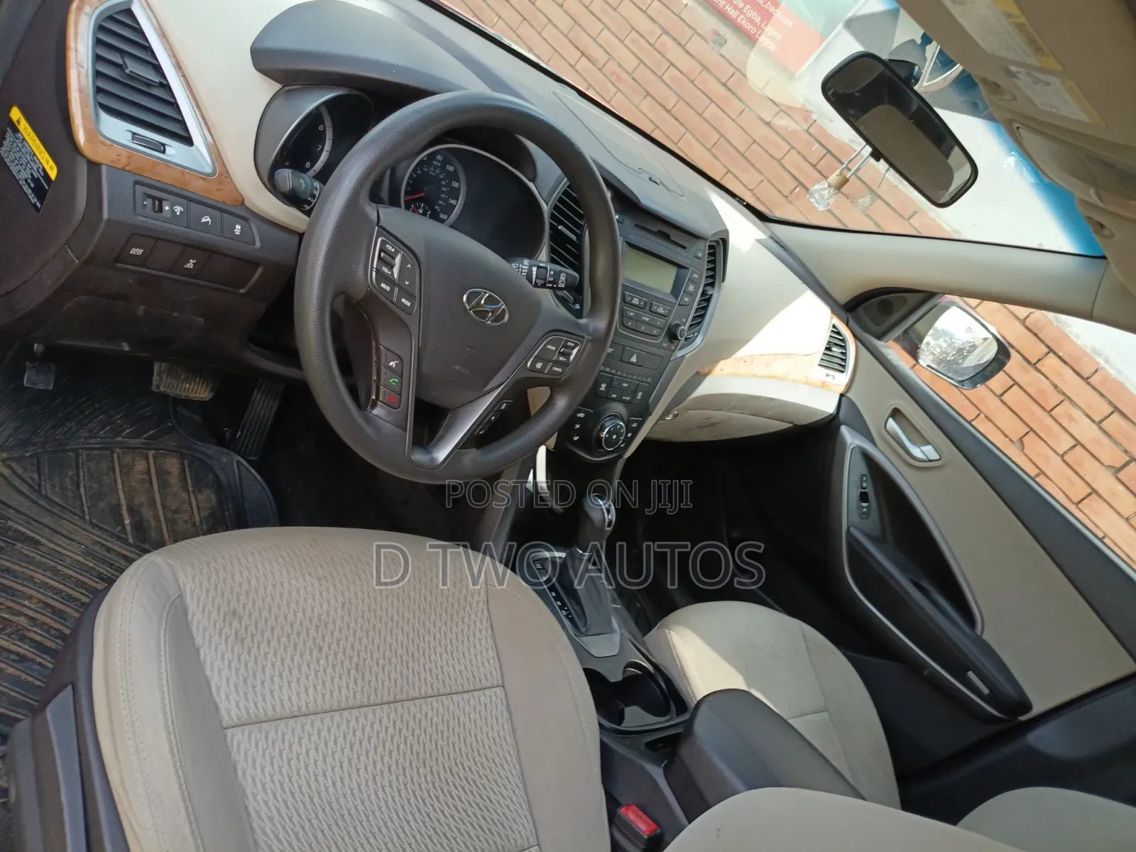 Hyundai Santa Fe 2015 Red