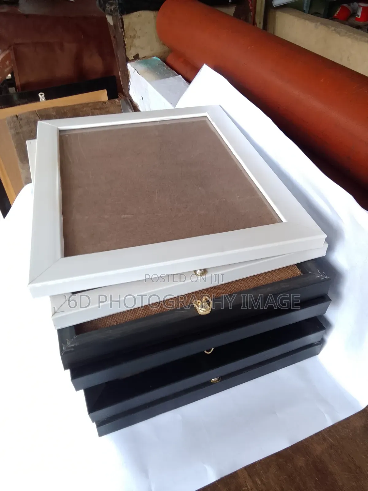 8 by 10 Inches Frame With Acrylic Plastic Glass and Board