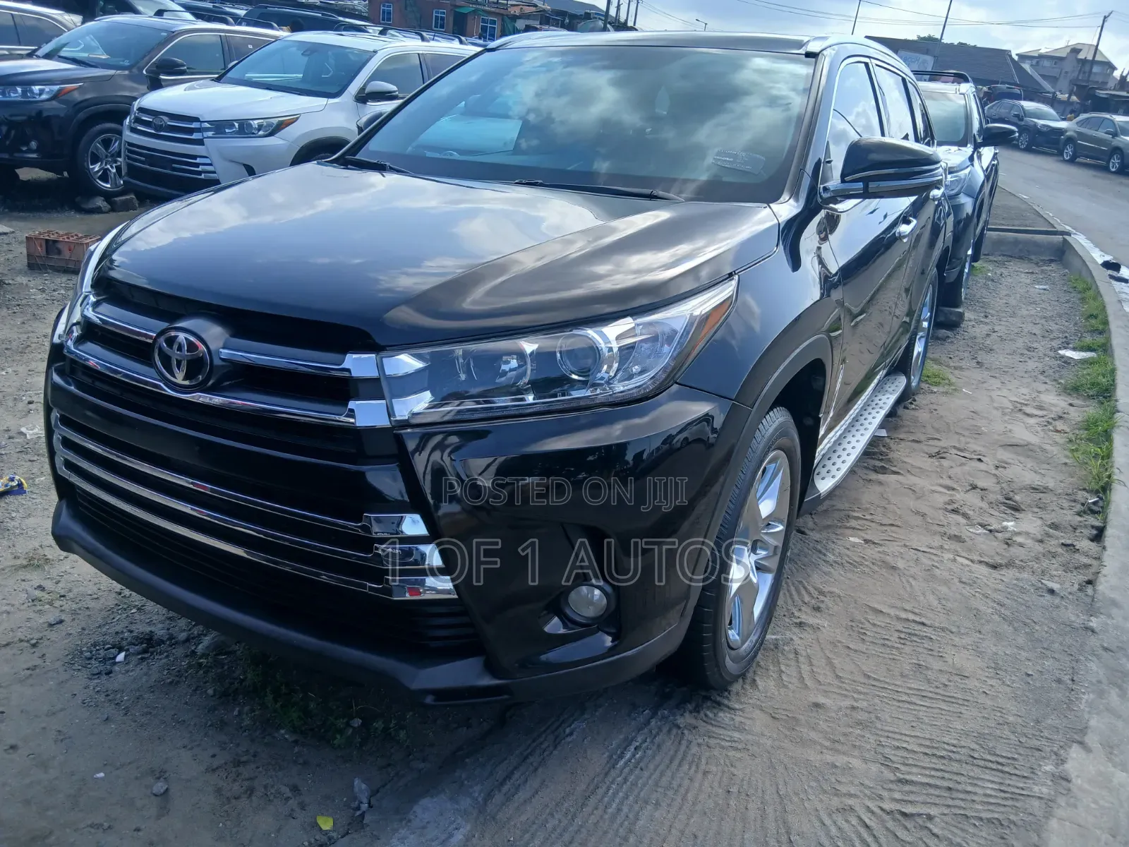 Toyota Highlander Limited Platinum V6 4x4 (3.5L 6cyl 6A) 2016 Black
