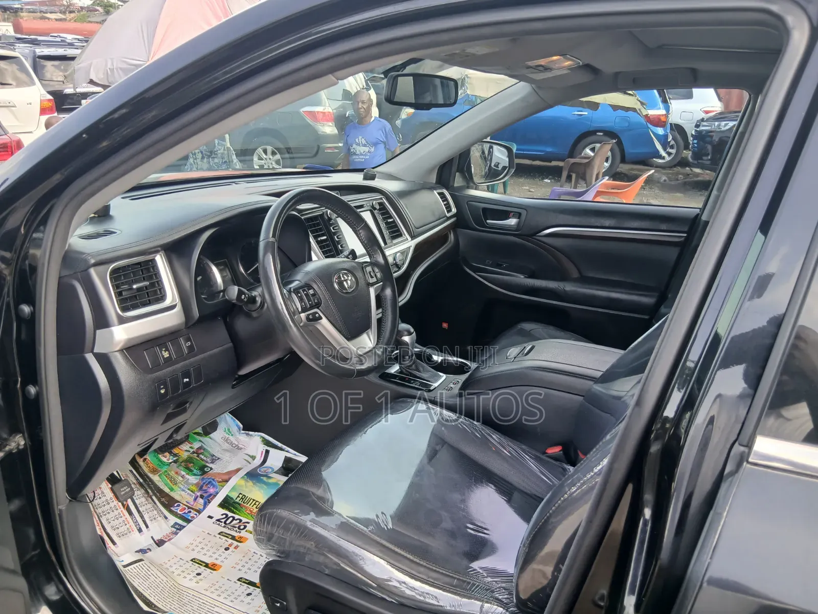 Toyota Highlander Limited Platinum V6 4x4 (3.5L 6cyl 6A) 2016 Black