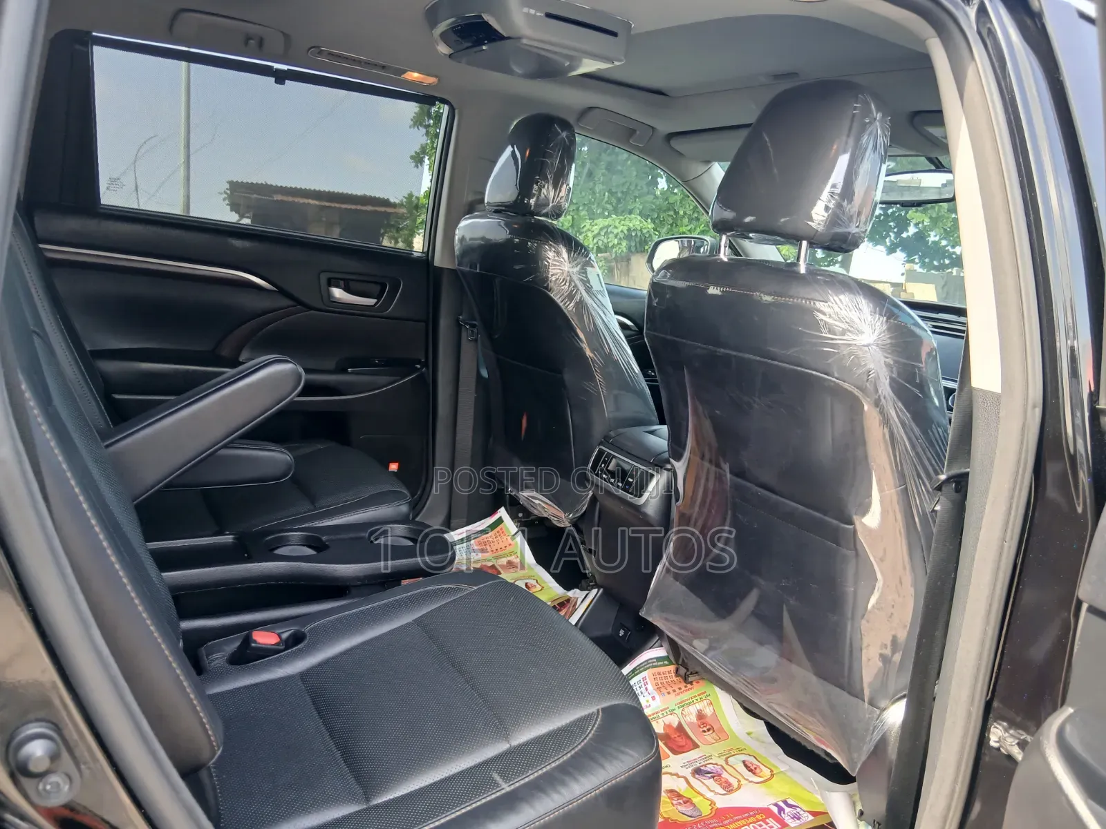 Toyota Highlander Limited Platinum V6 4x4 (3.5L 6cyl 6A) 2016 Black