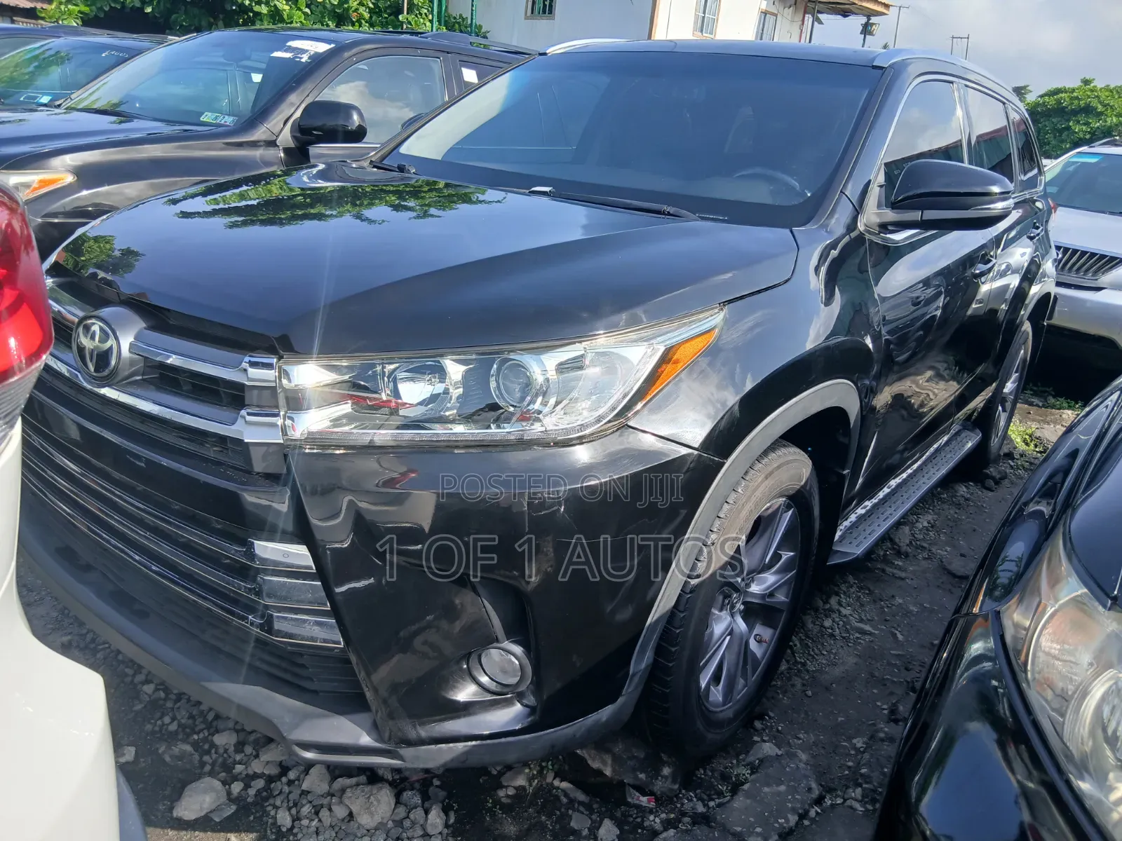Toyota Highlander XLE V6 4x2 (3.5L 6cyl 6A) 2016 Black