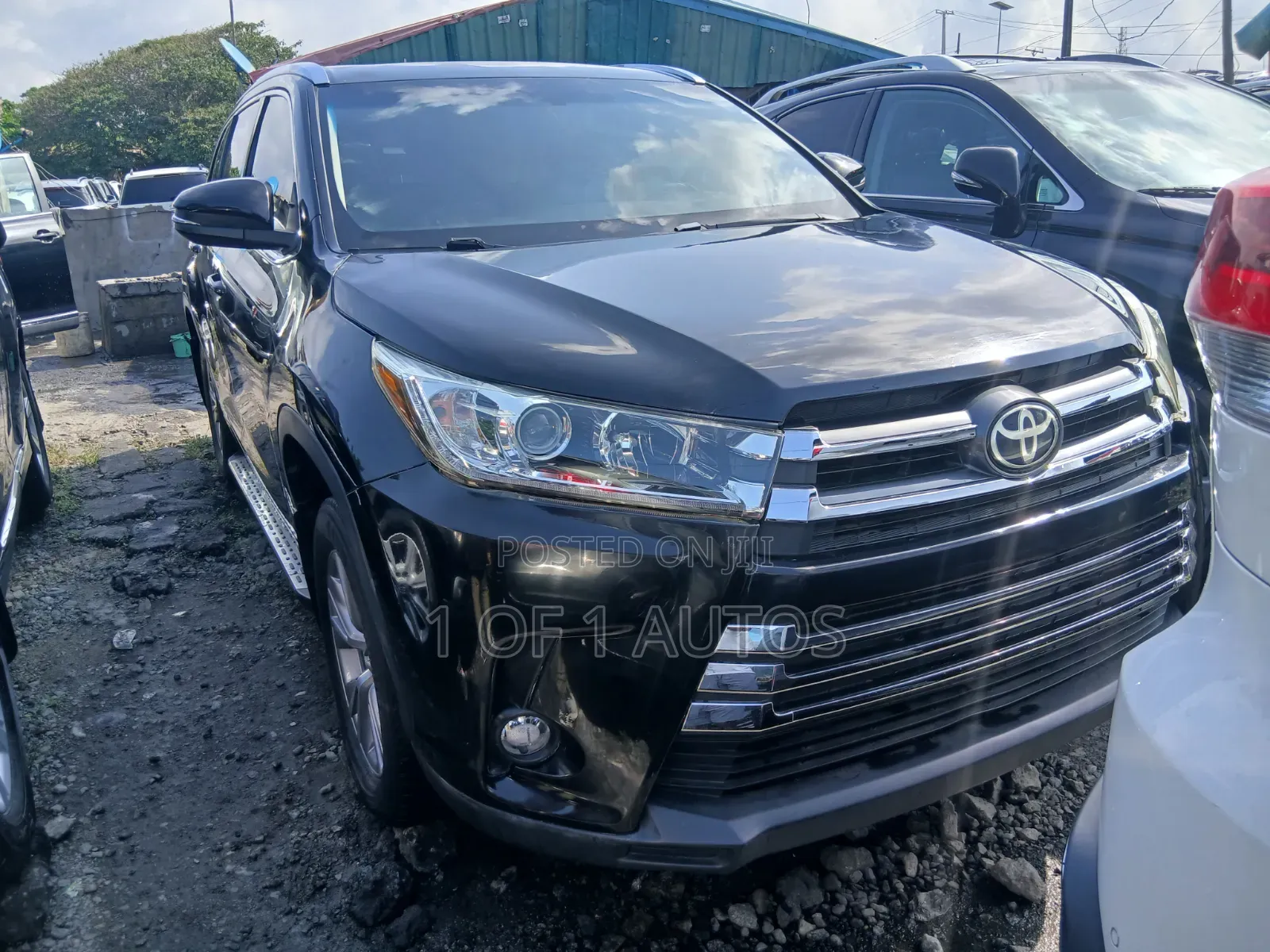 Toyota Highlander XLE V6 4x2 (3.5L 6cyl 6A) 2016 Black