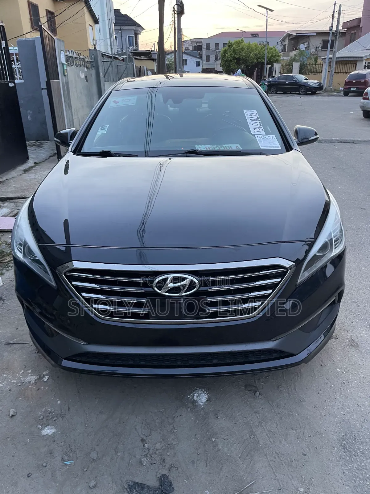 Hyundai Sonata Sport 2.0T 4dr Sedan (2.0L 4cyl Turbo 6A) 2015 Black