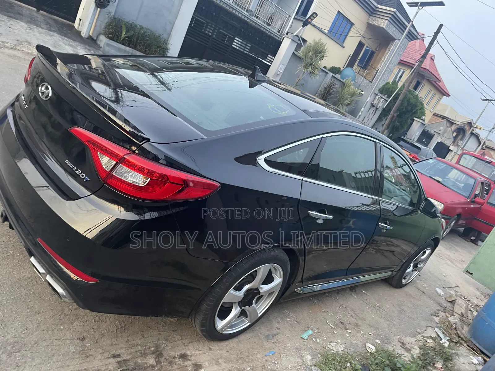 Hyundai Sonata Sport 2.0T 4dr Sedan (2.0L 4cyl Turbo 6A) 2015 Black