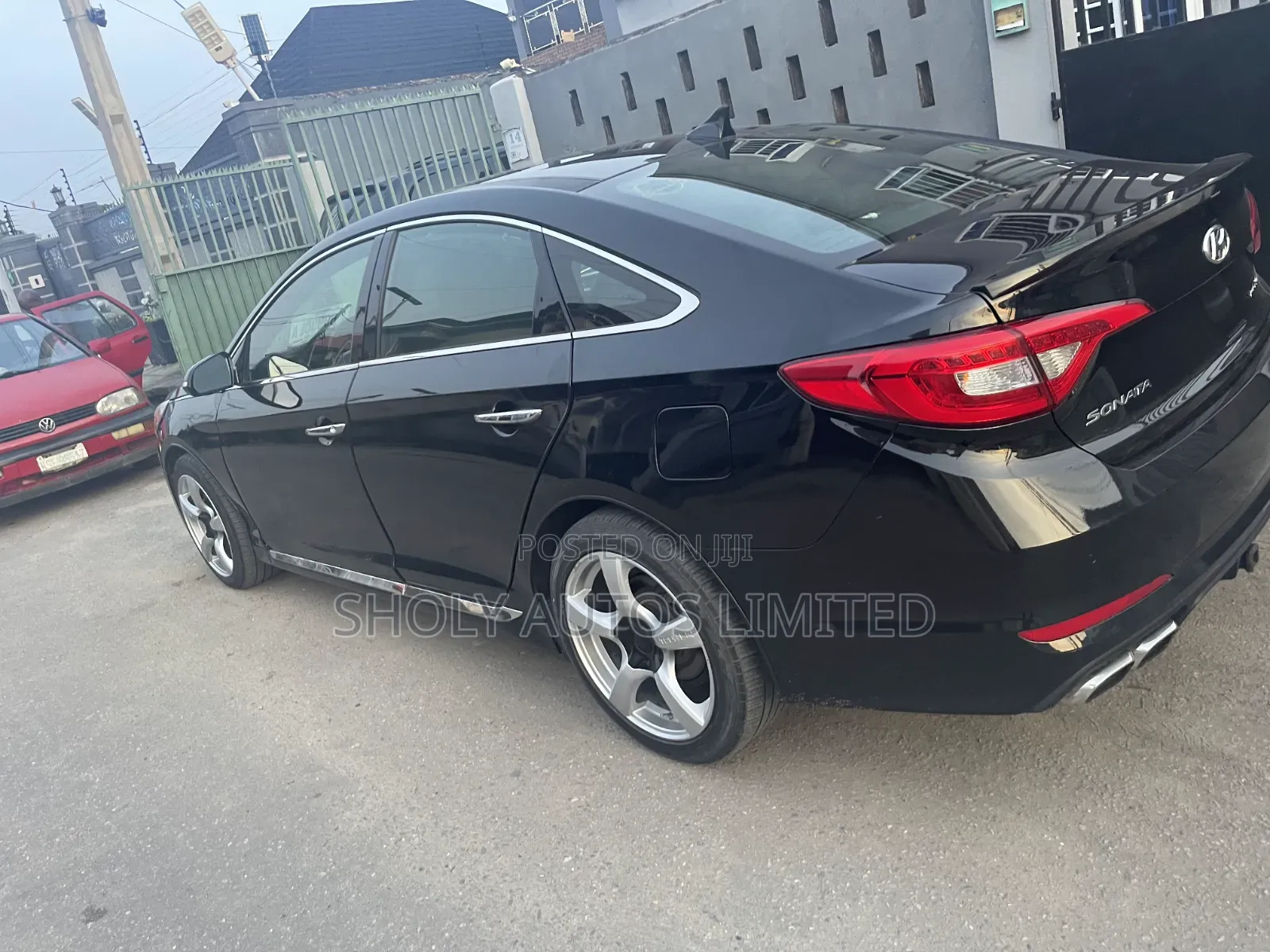 Hyundai Sonata Sport 2.0T 4dr Sedan (2.0L 4cyl Turbo 6A) 2015 Black