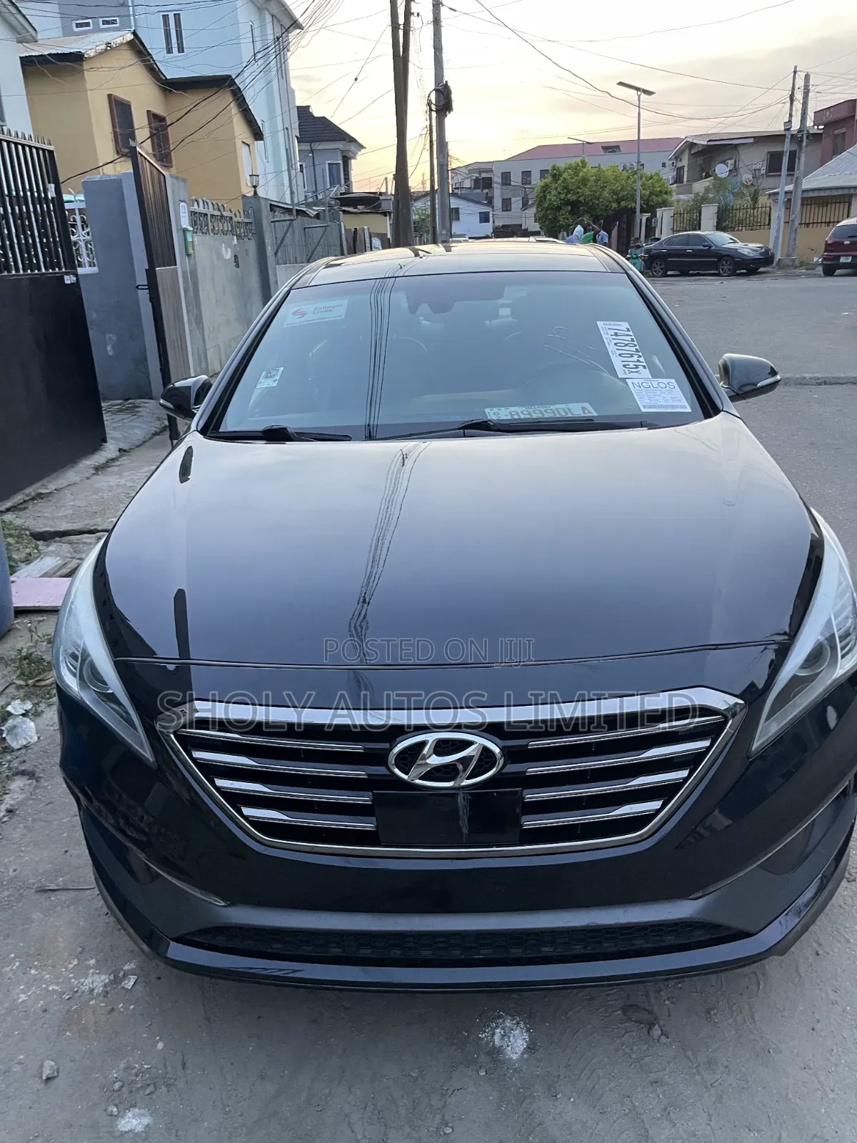 Hyundai Sonata Sport 2.0T 4dr Sedan (2.0L 4cyl Turbo 6A) 2015 Black