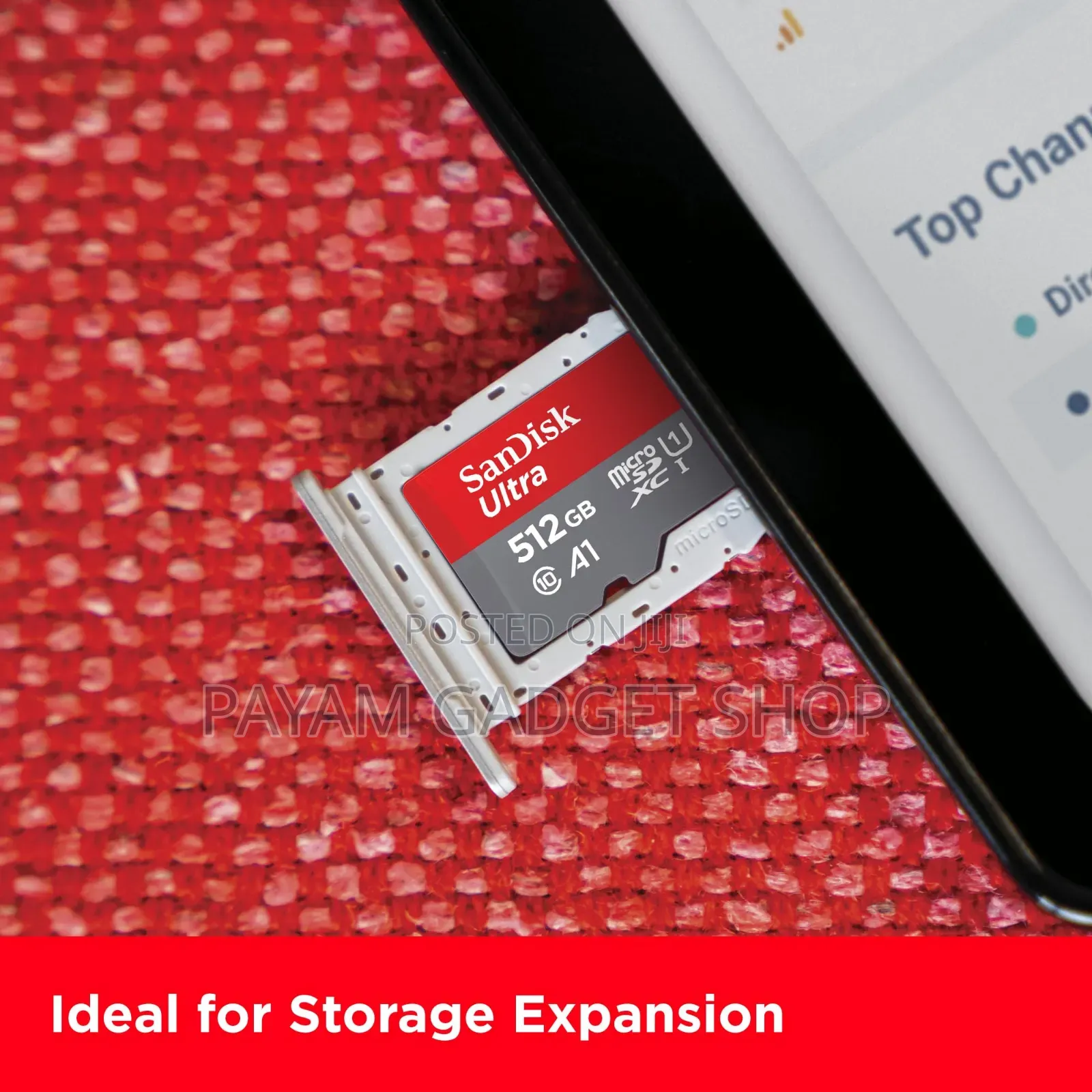 Sandisk Ultra Micro Sd 512gb 100/120ms/150mp/S