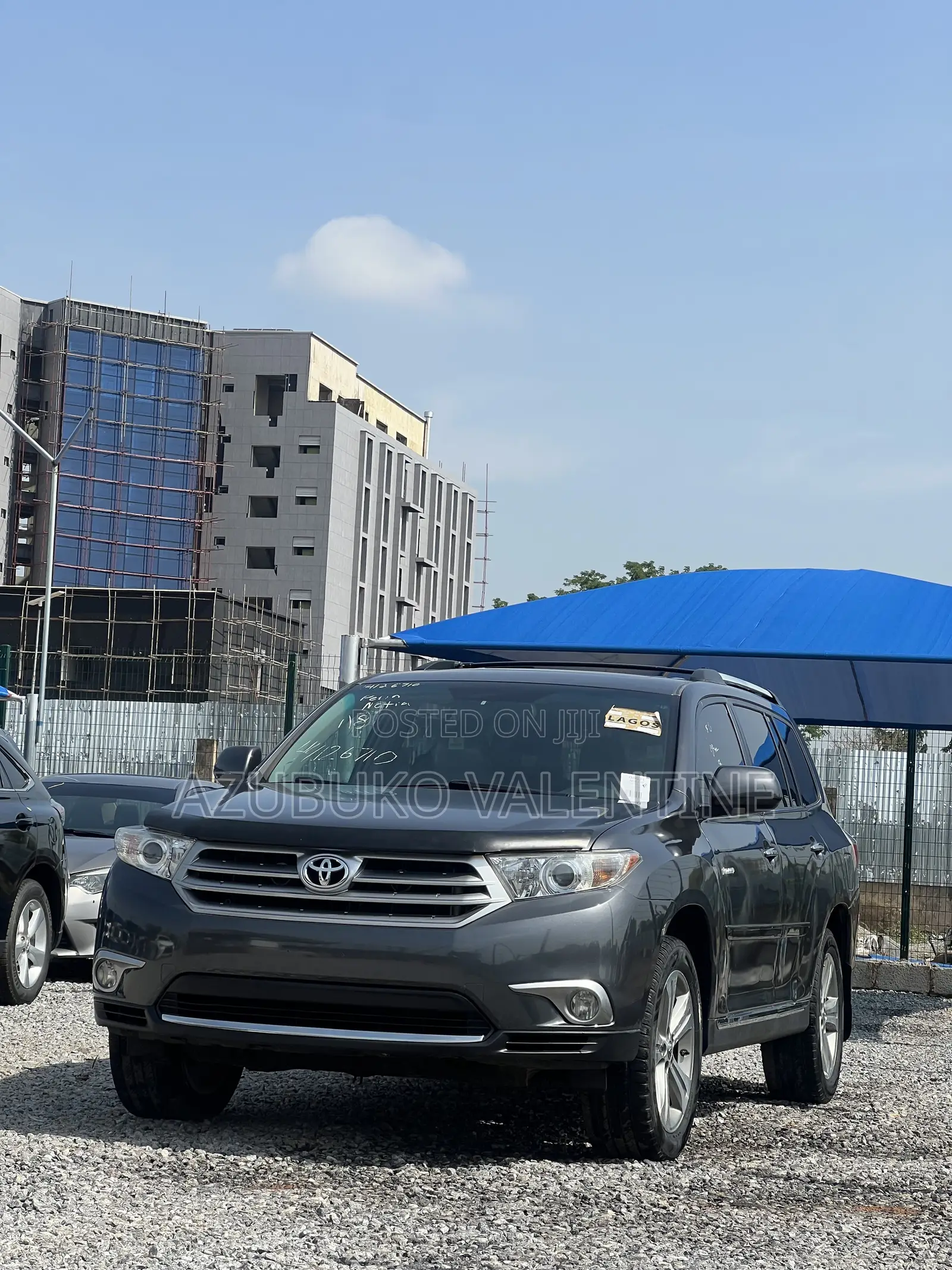 Toyota Highlander Limited 2012 Gray