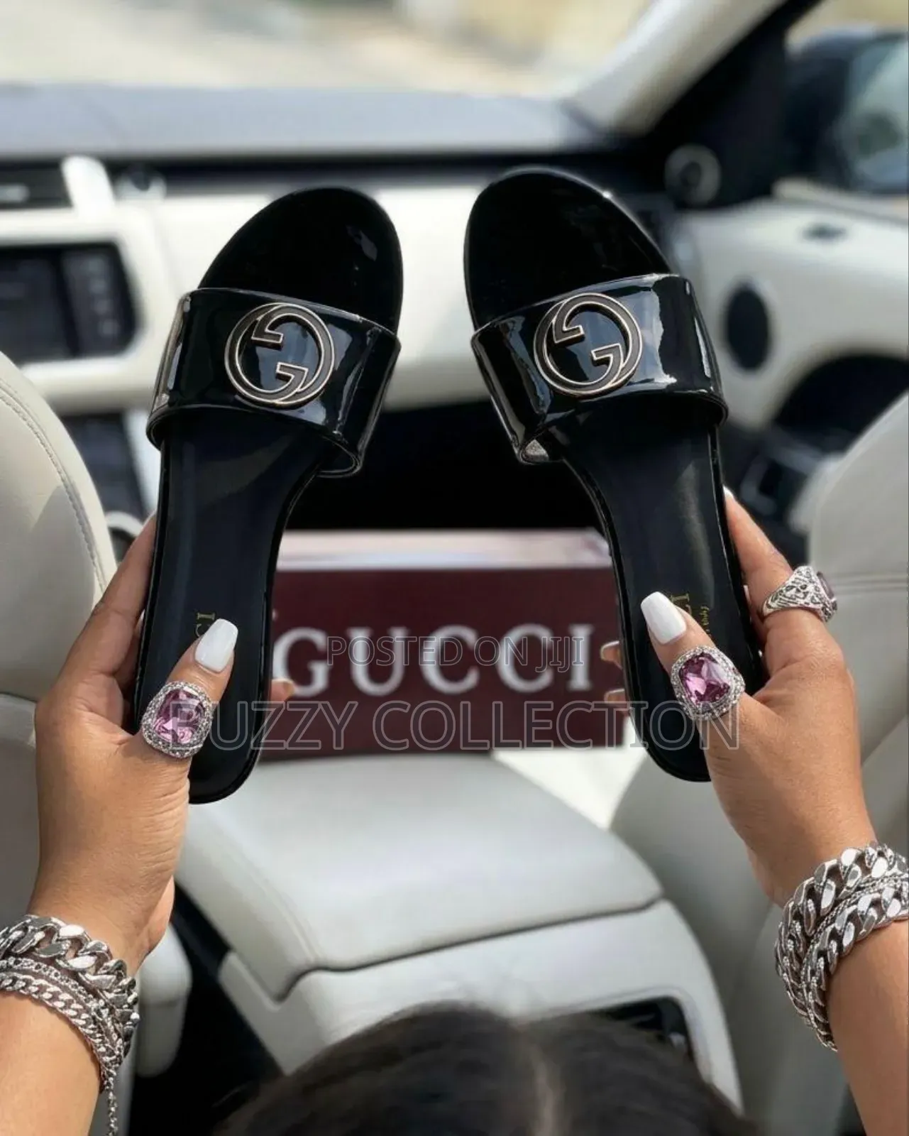 High Quality Luxury Gucci Flat Slippers