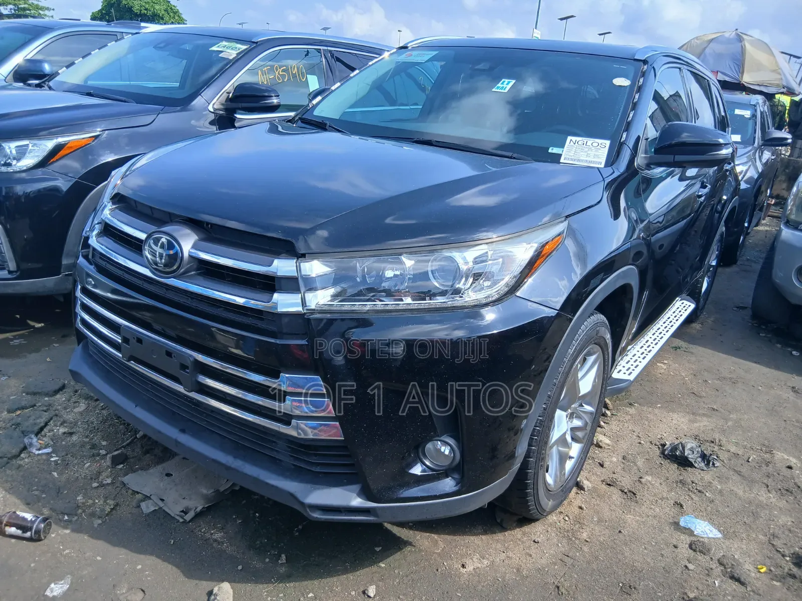 Toyota Highlander Limited Platinum 4x4 V6 (3.5L 6cyl 8A) 2018 Black