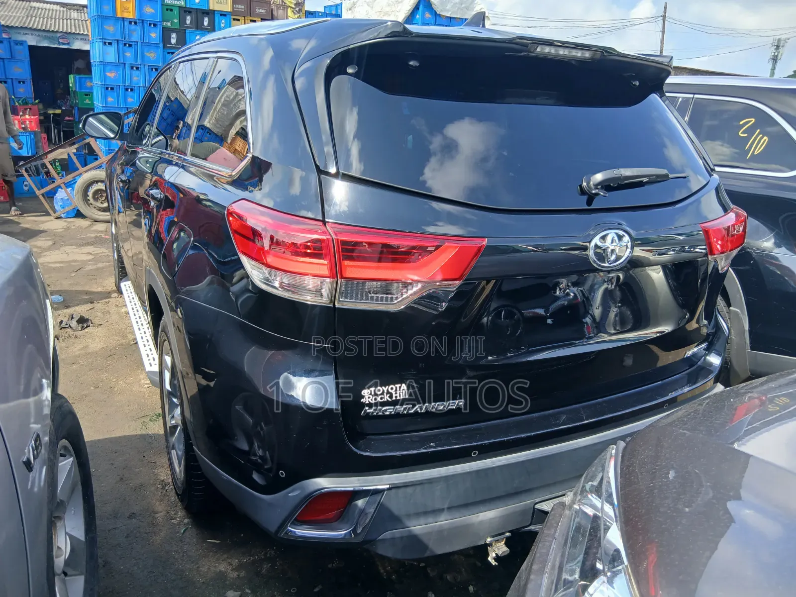 Toyota Highlander Limited Platinum 4x4 V6 (3.5L 6cyl 8A) 2018 Black