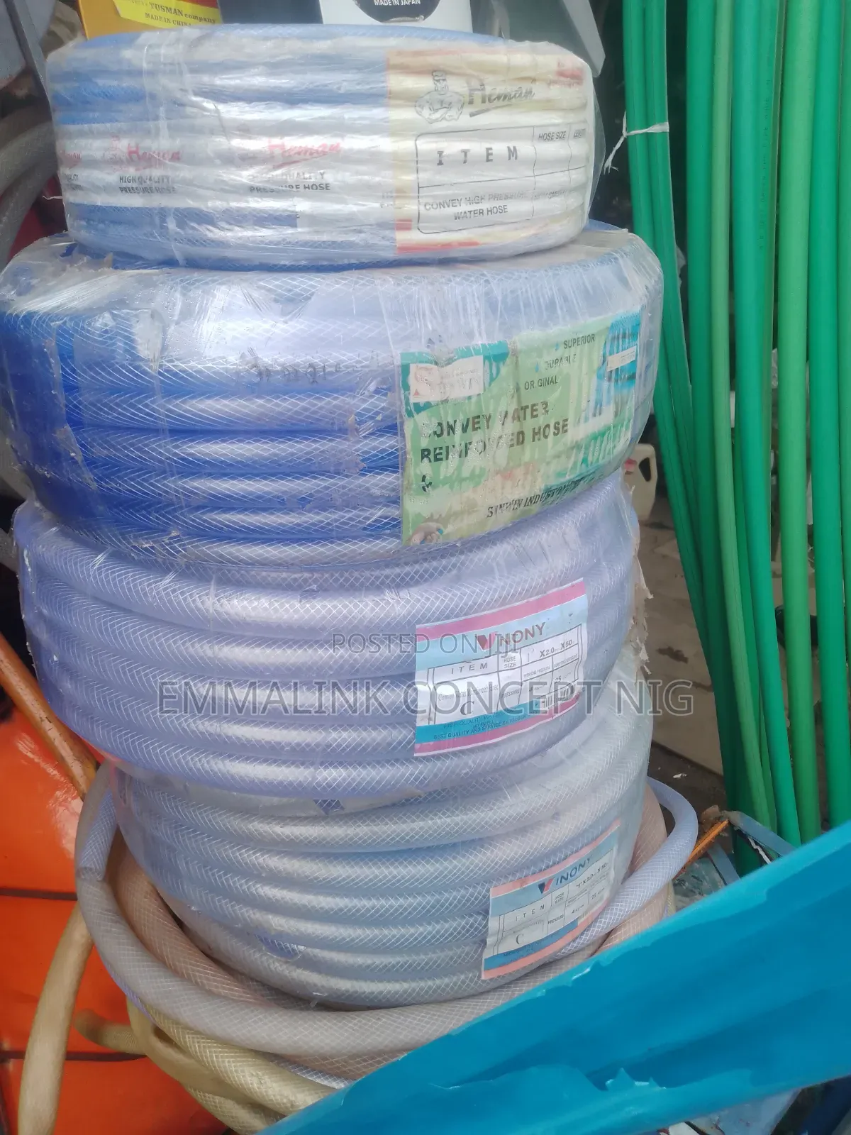 1" Transparent Hose