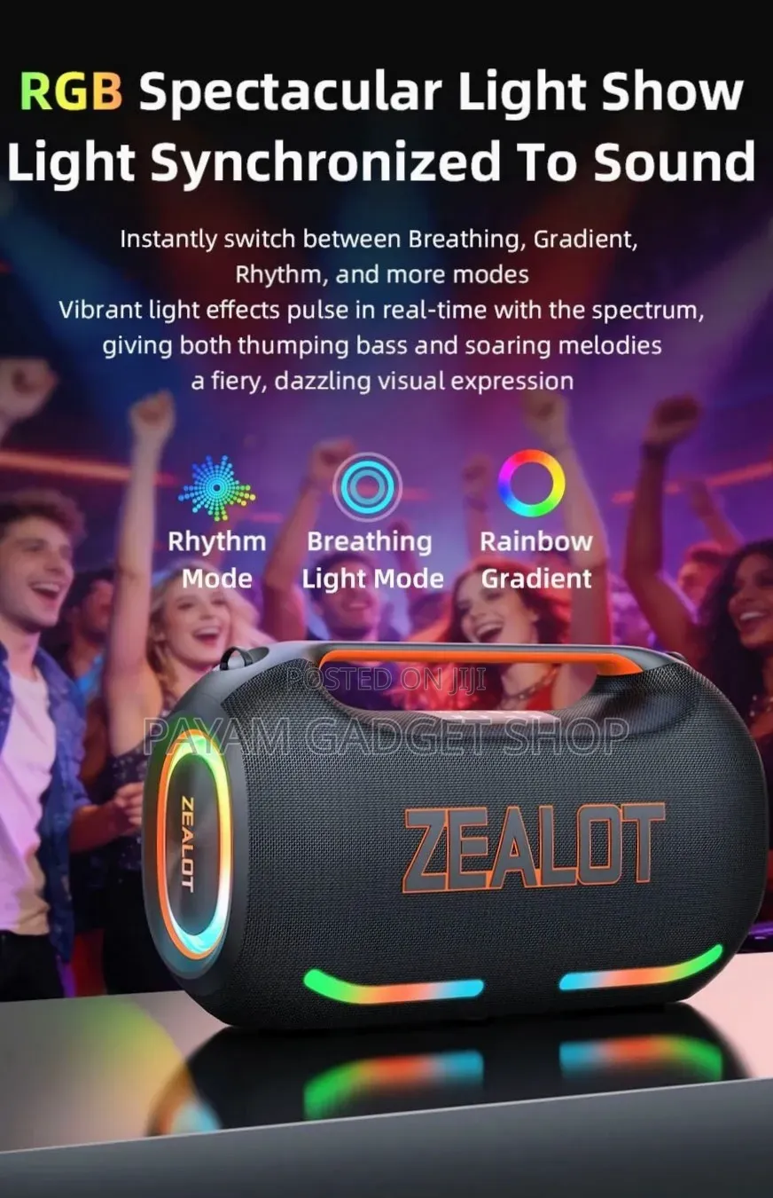 Zealot Ze41 250w Bluetooth Speaker Camo