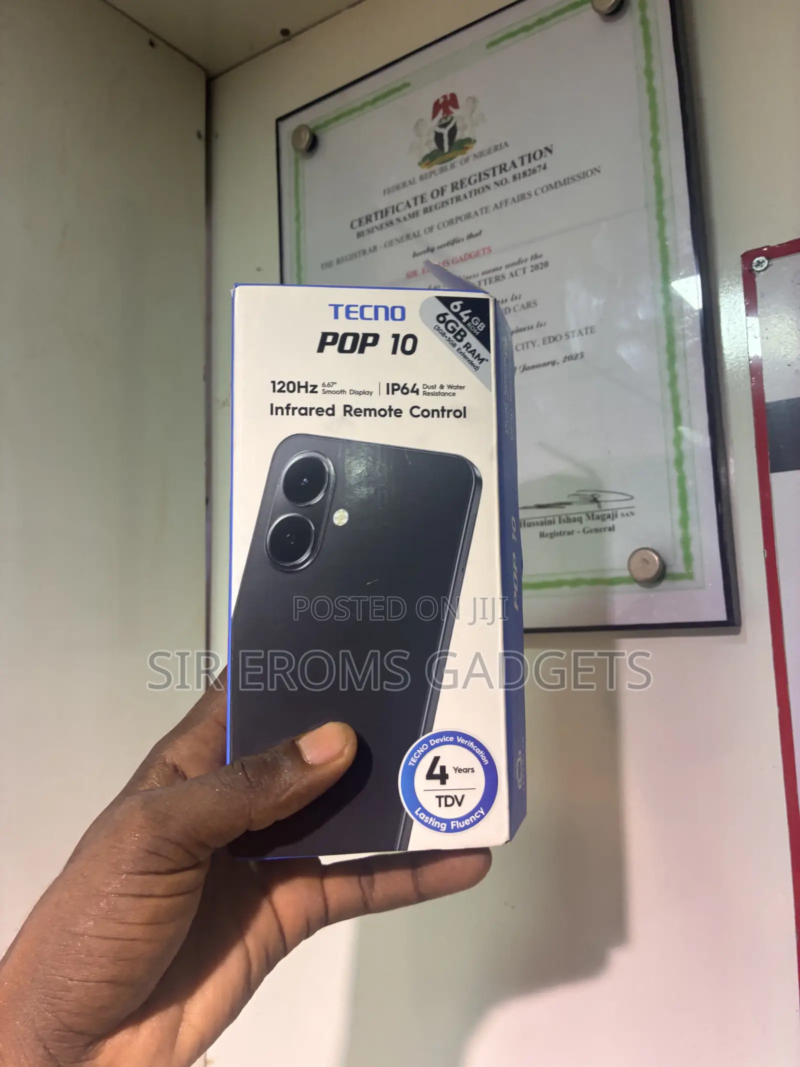 Tecno Pop 10 64 GB Blue