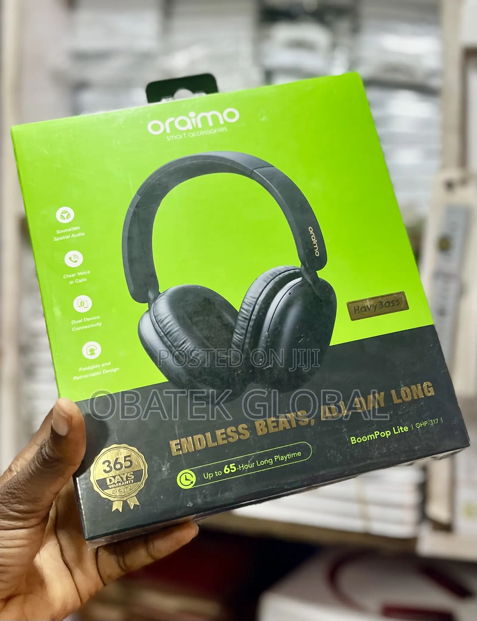 Oraimo Boompop Lite Headphones