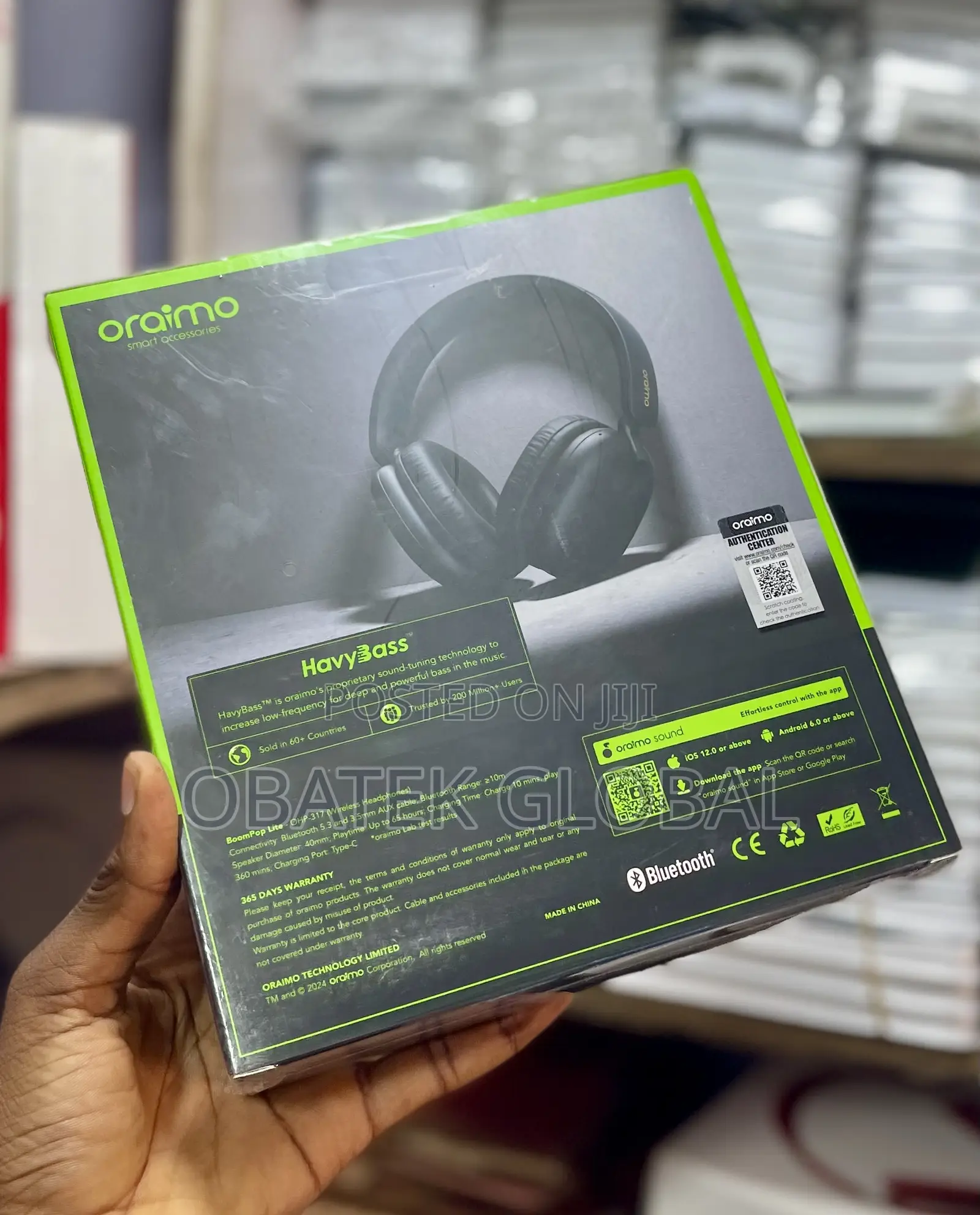 Oraimo Boompop Lite Headphones
