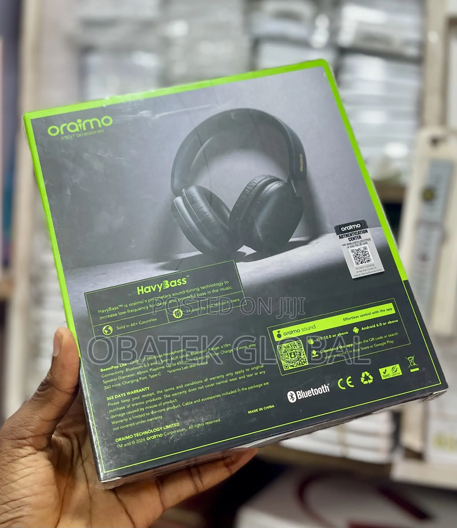 Oraimo Boompop Lite Headphones