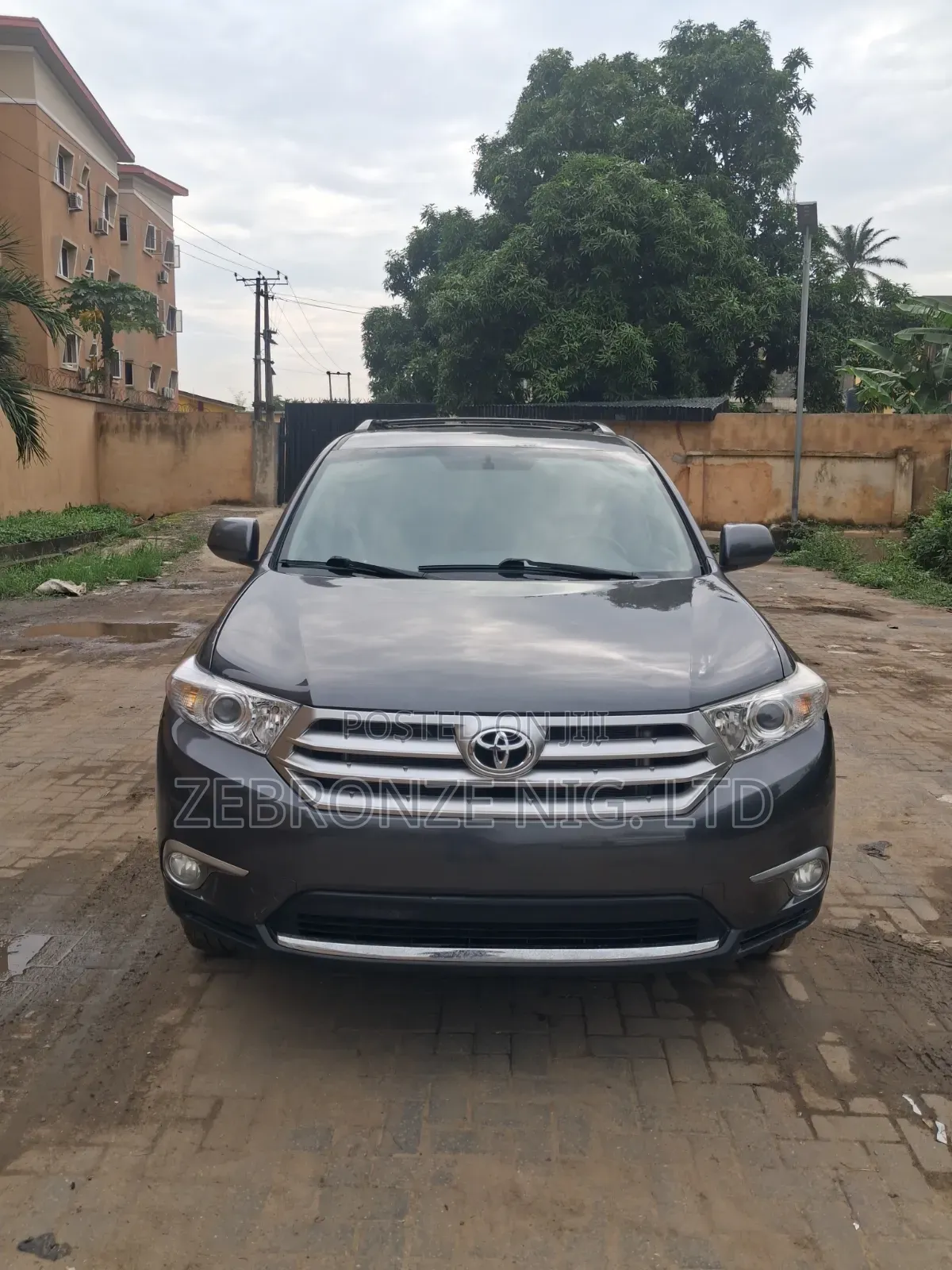 Toyota Highlander 2012 Gray