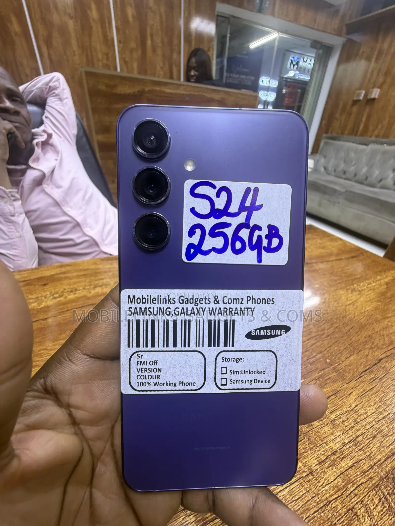 Samsung Galaxy S24 256 GB Blue