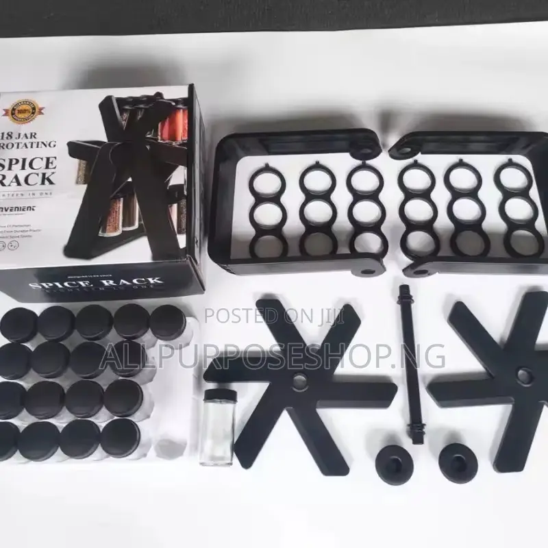 18 Jar Rotating Spice Rack