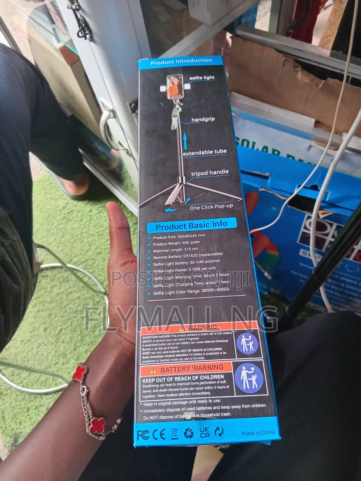 Ultra Long Selfie Stick and Tripod Stand