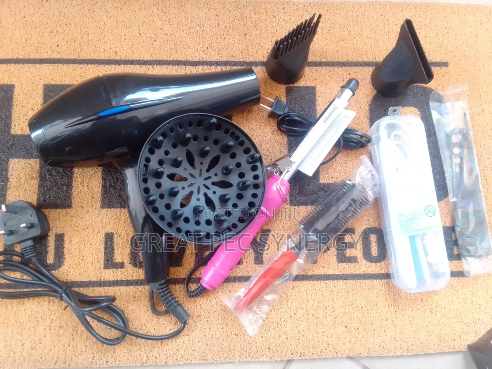 10 in One Styling Set With Professional Hair Dryer
