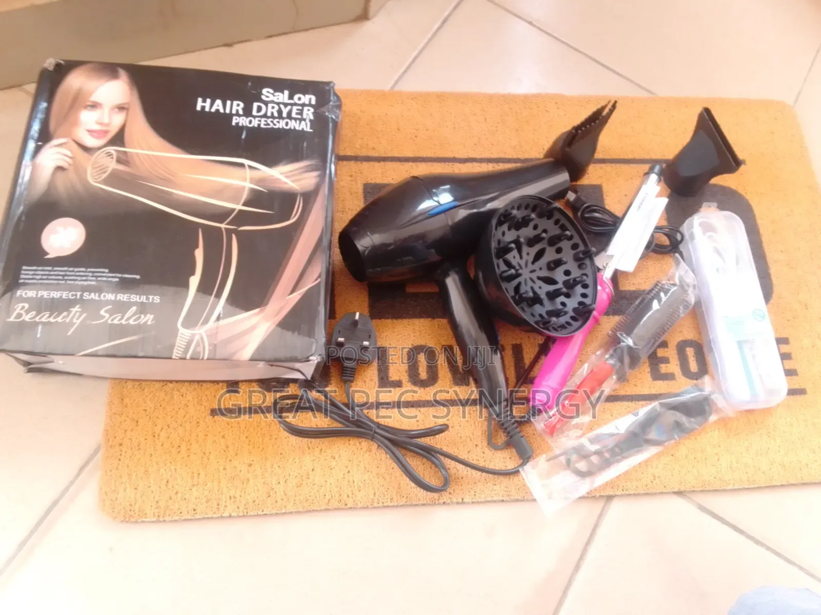 10 in One Styling Set With Professional Hair Dryer
