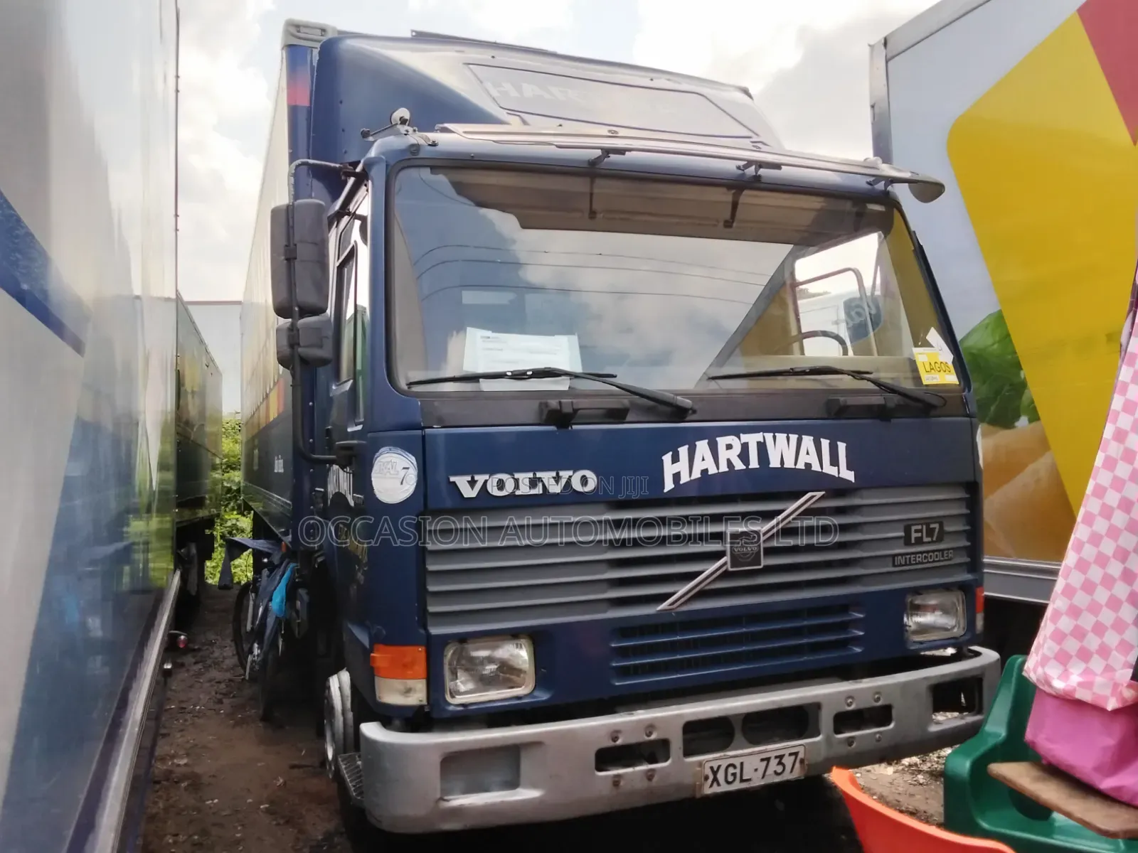 Volvo Container Body Truck 2009 Blue