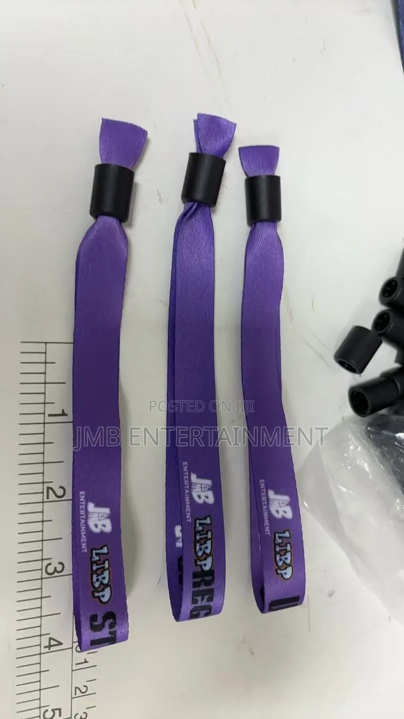 Event Wristbands Tags Available!