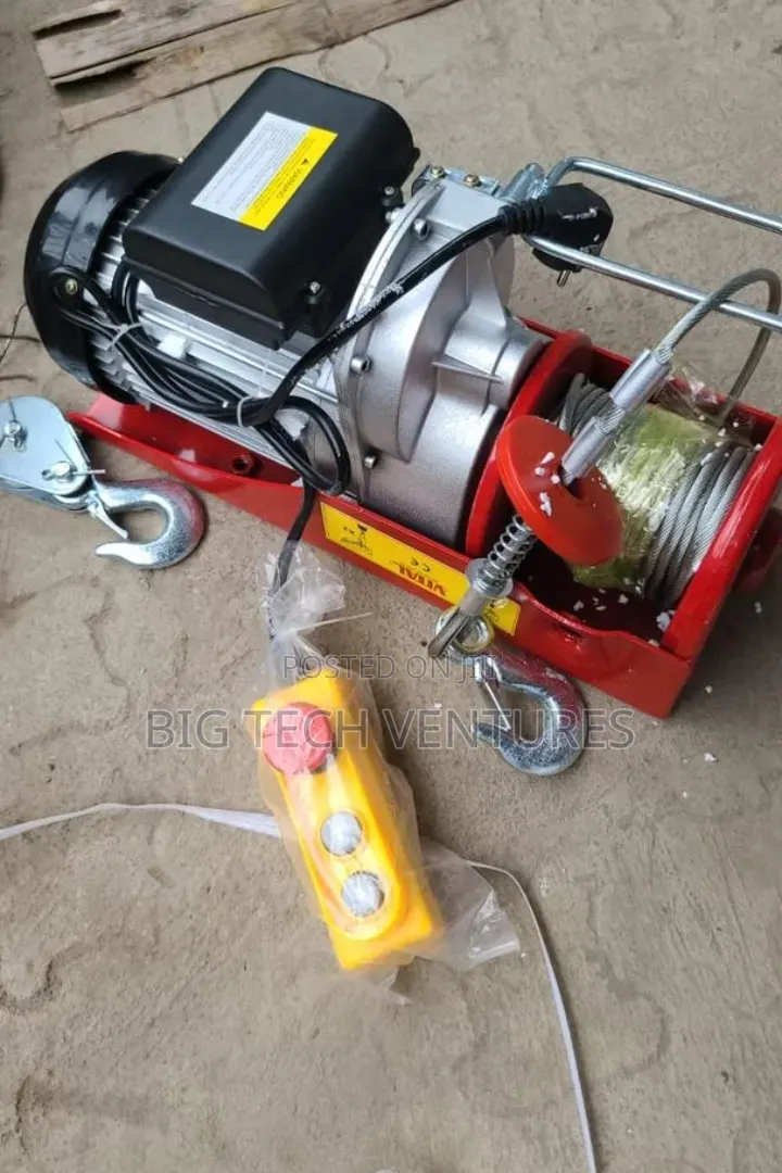 Vital Electric Wire Rope Hoist, Commonly Utilized In Small