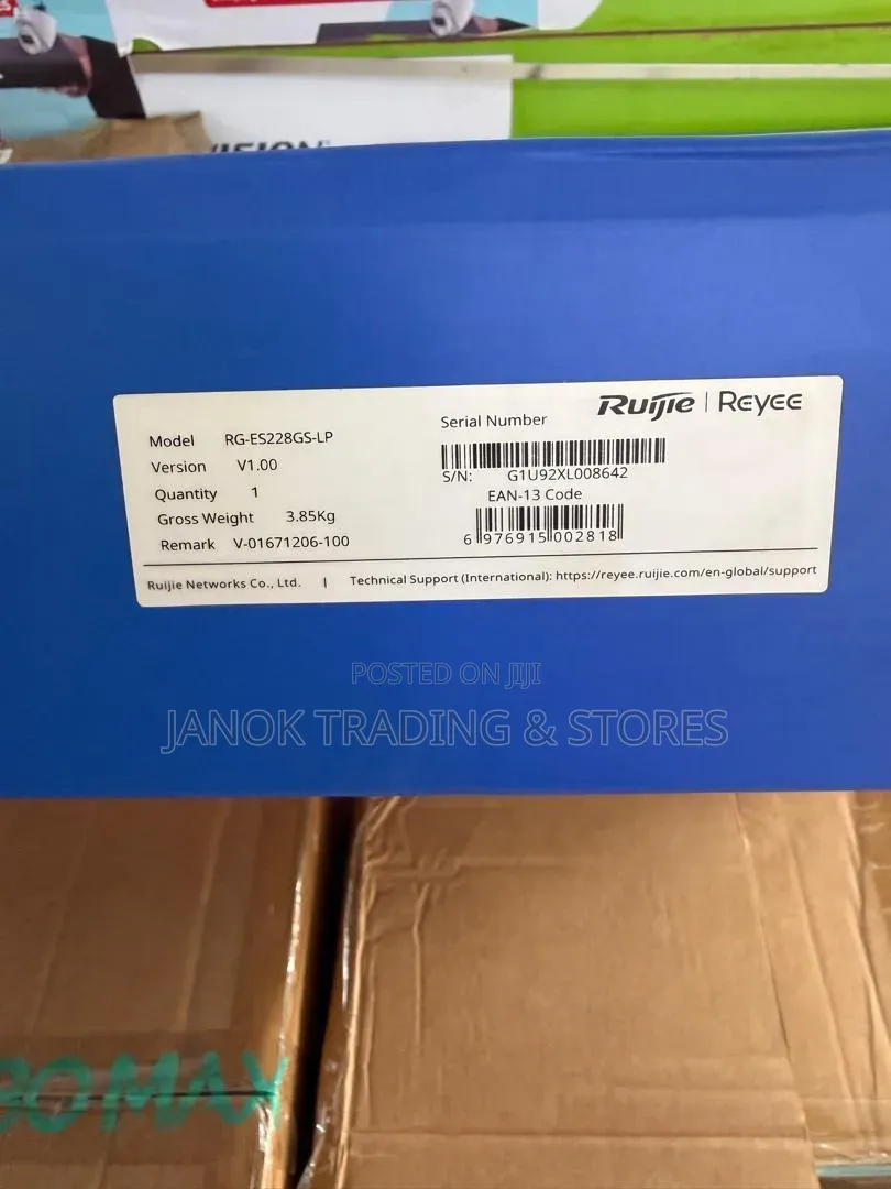 Ruijie Networks Rg-Es228gs-Lp 28-Port Gigabit Cloud-Managed Switch