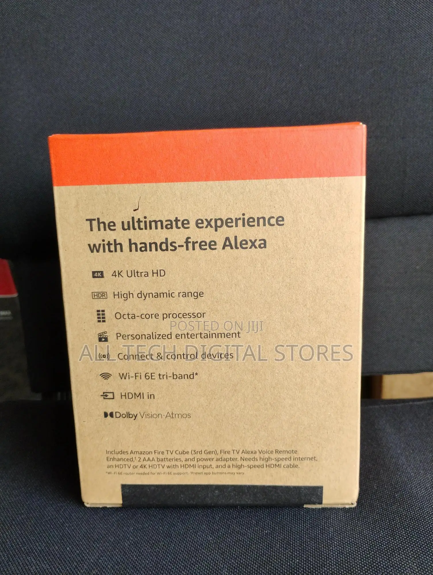 Amazon Fire Tv Cube | 16gb | Wi-Fi 6e