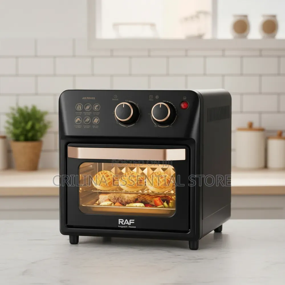 Raf 12l Electric Hot Air Airfryer/Oven With Accessories - 1250w
