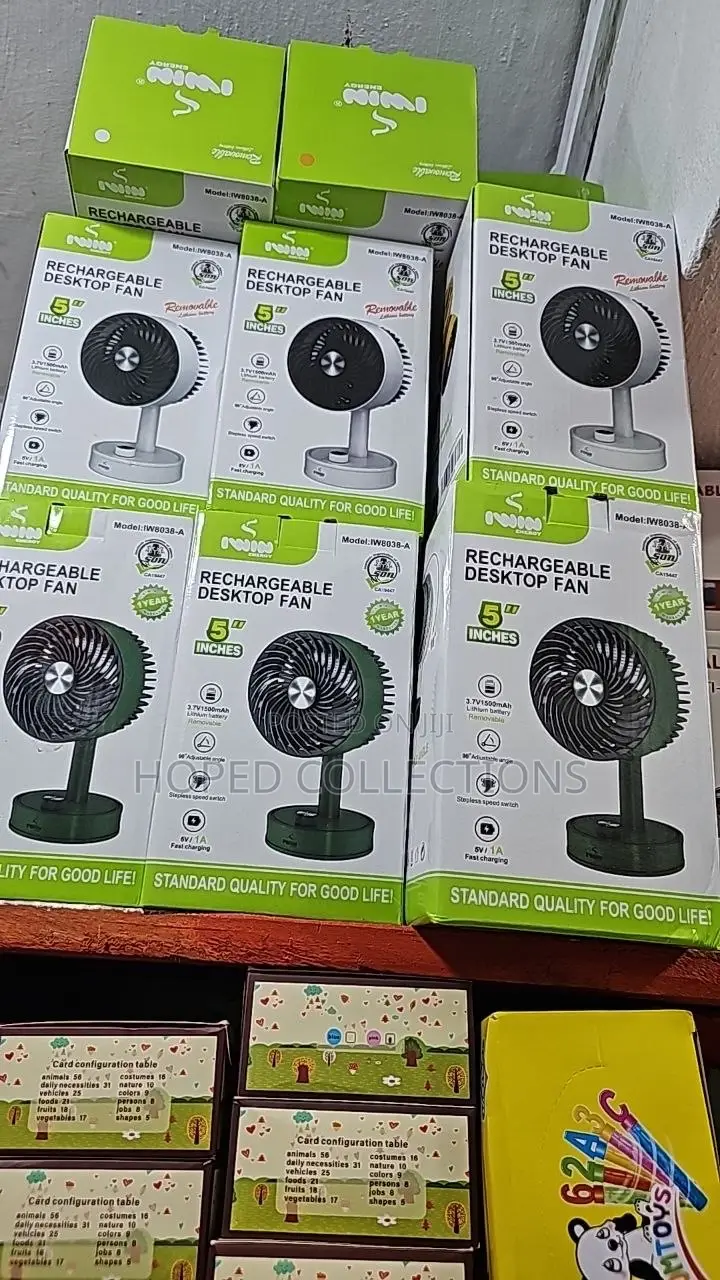 Rechargeable Fan