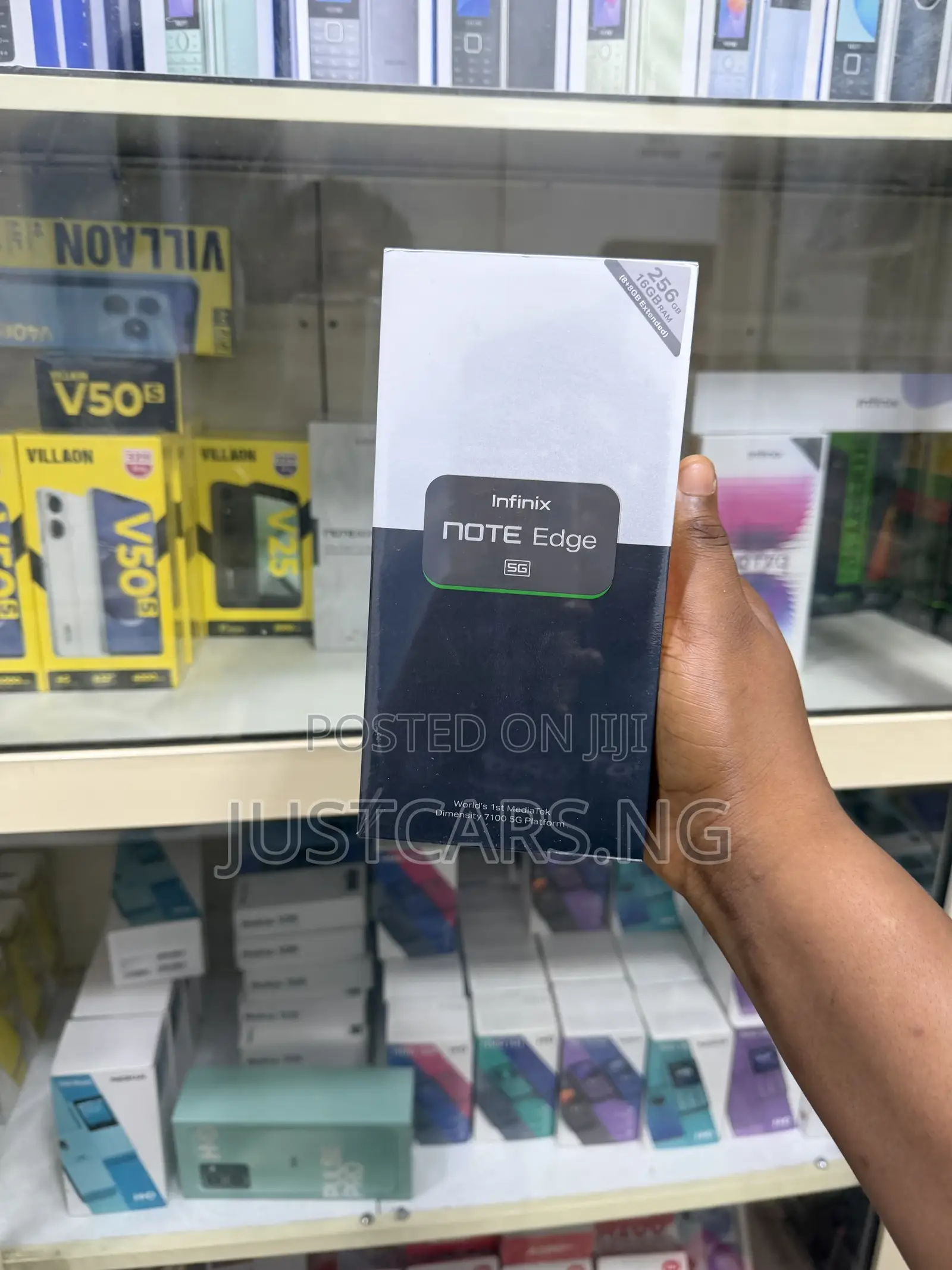 New Infinix Note Edge 256 GB Black