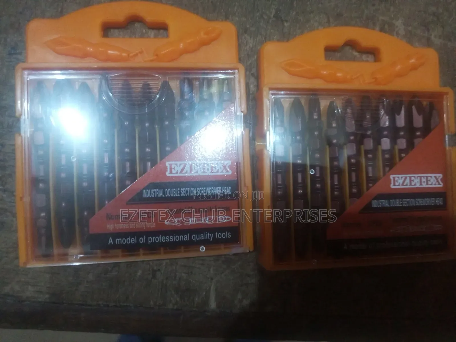 Double Section Screwdriver Head