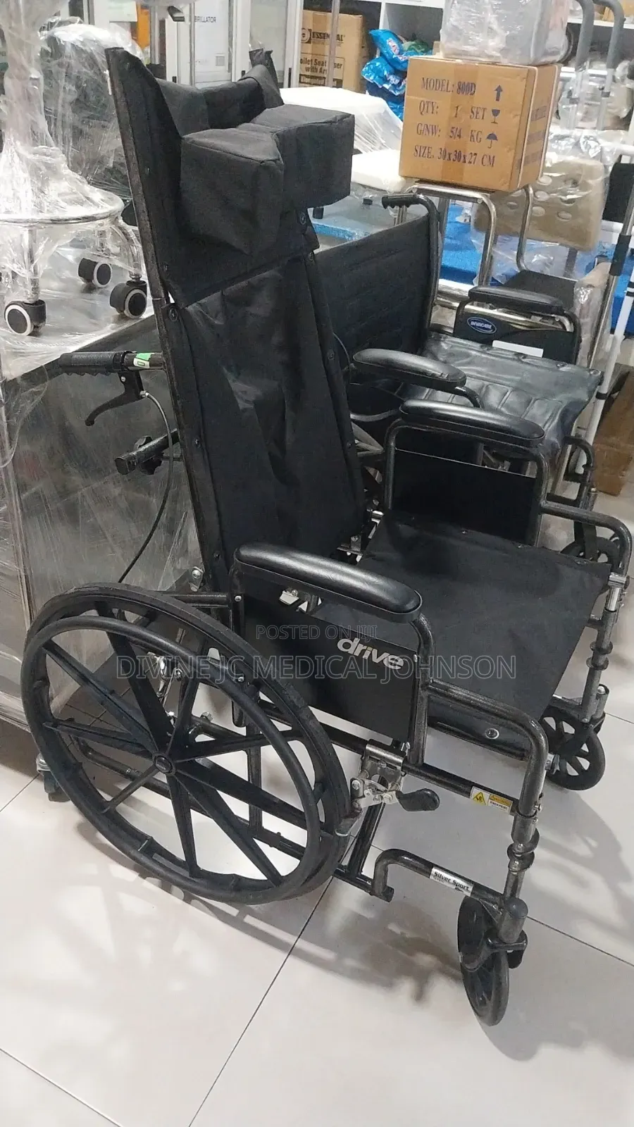 Wheelchair Drive With Backrest