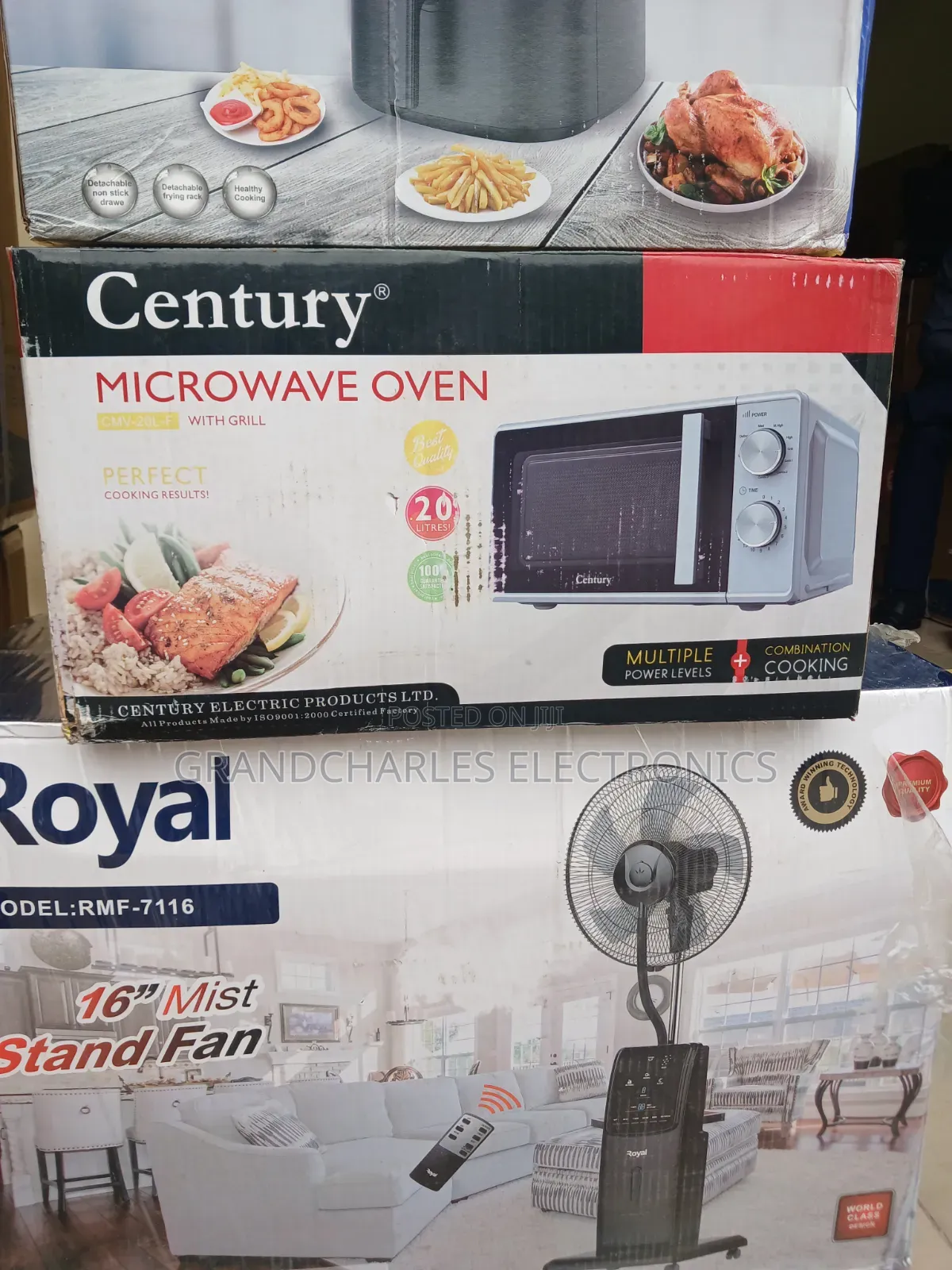 Century 20l Microwave Oven With Grill(Cmv-20l-F)