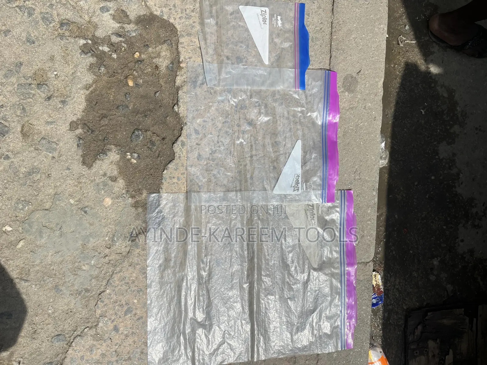 Zip Locks Bags (Big , Medium and Small) Per Bag