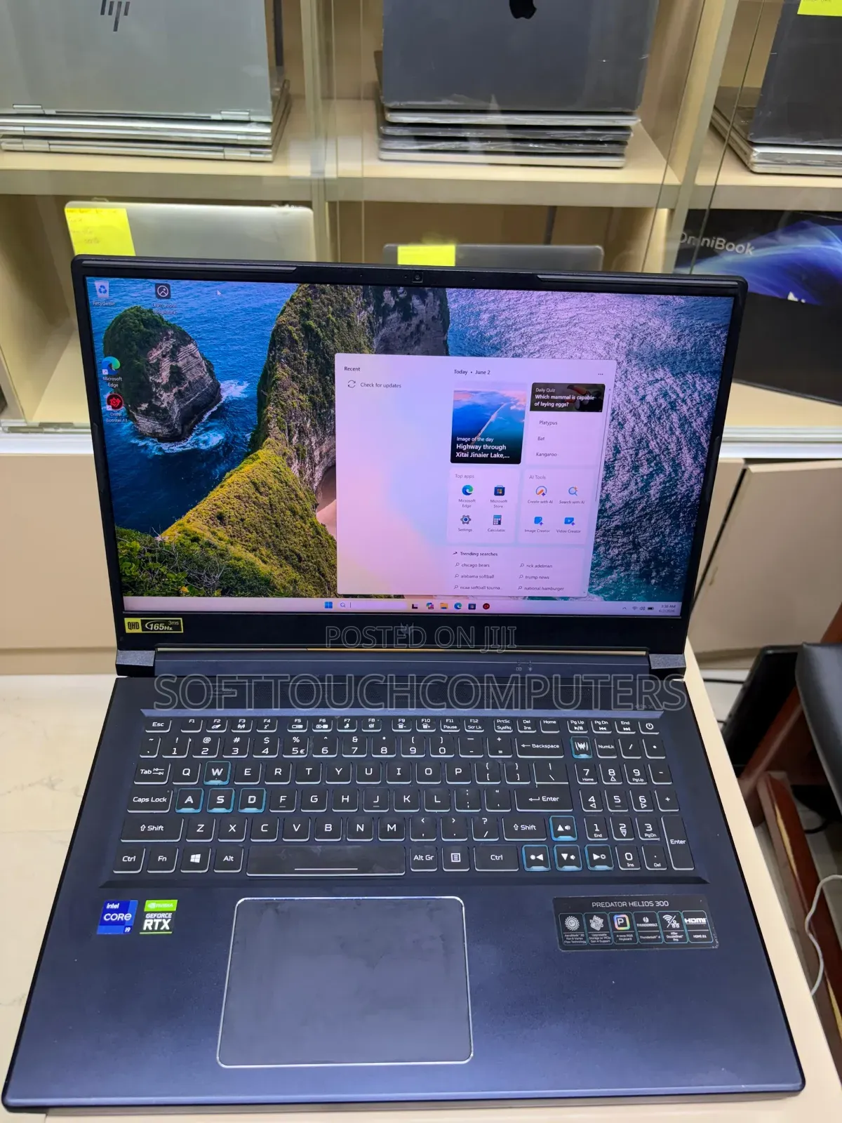 Laptop Acer Predator Helios 300 16GB Intel Core i9 SSD 512GB
