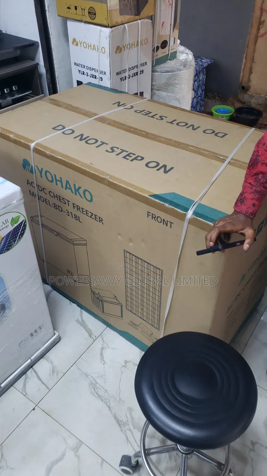 Yohako Ac/Dc Chest Freezer 318l