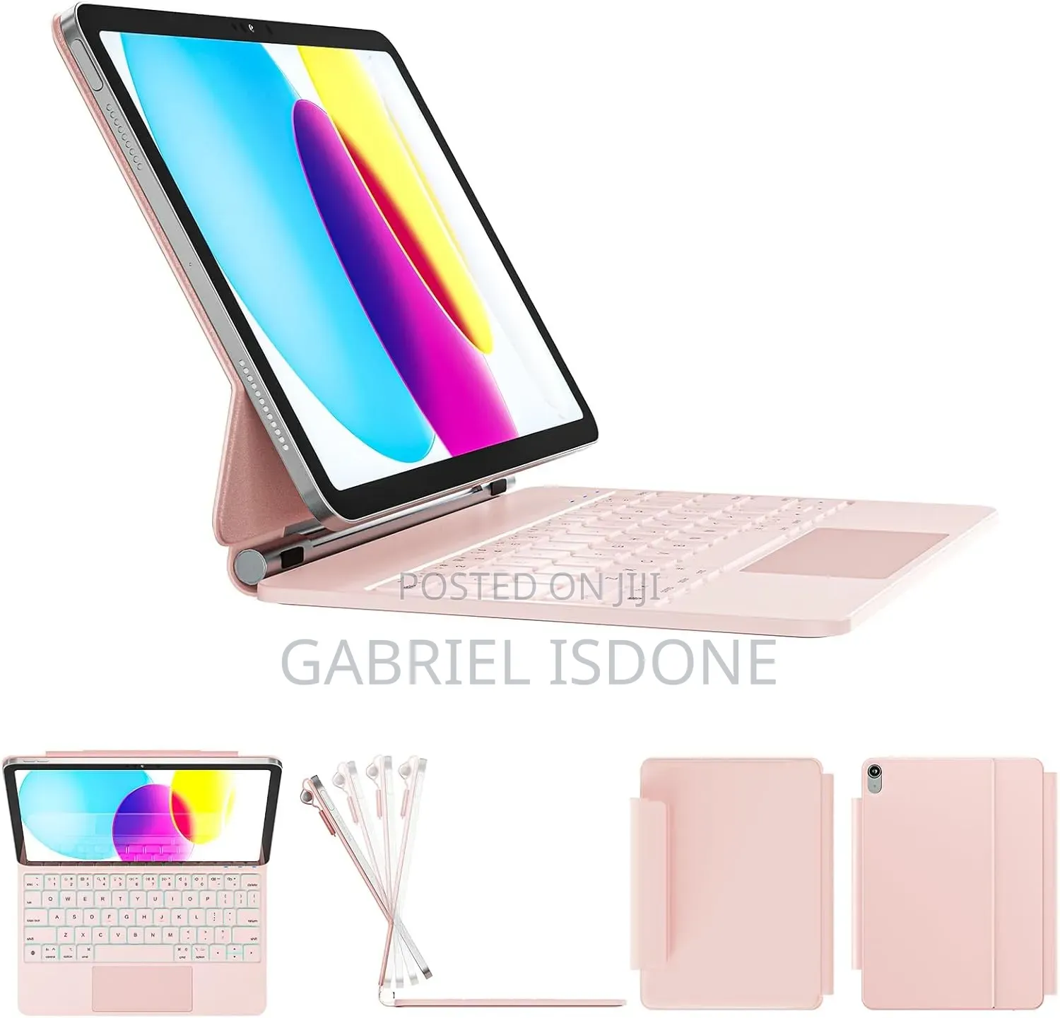 iPad 11th(A16, 2025)/10th Generation Case With Keyboard Magic Keyboard