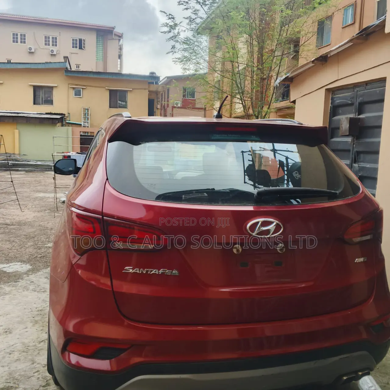 Hyundai Santa Fe 2018 Red