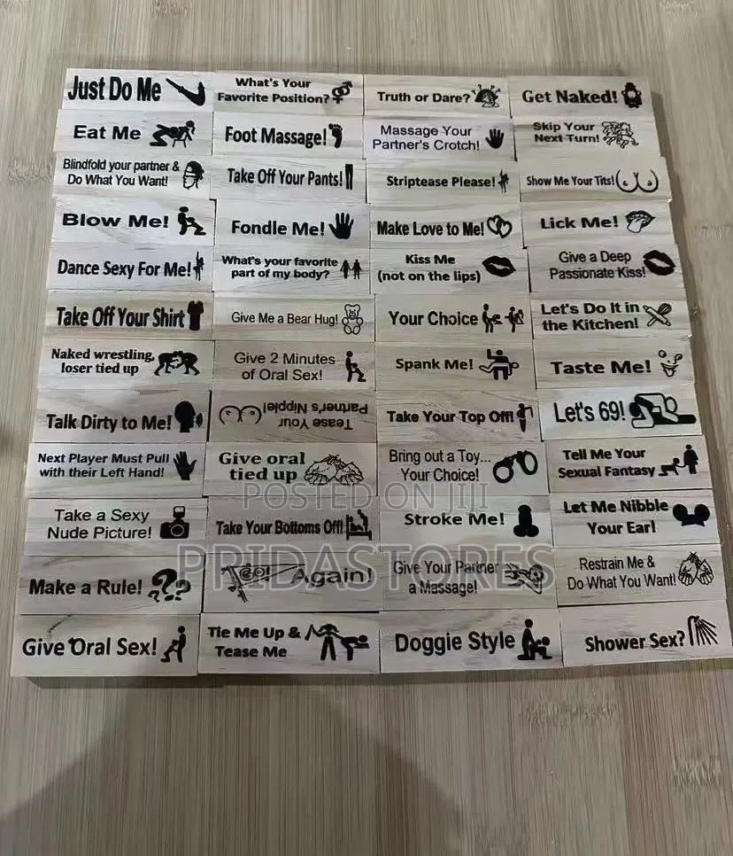 Adult Nasty Jenga(48 Pieces)