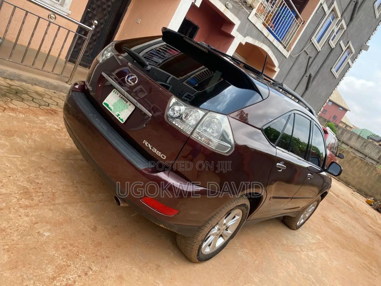 Lexus RX 2009 Burgundy