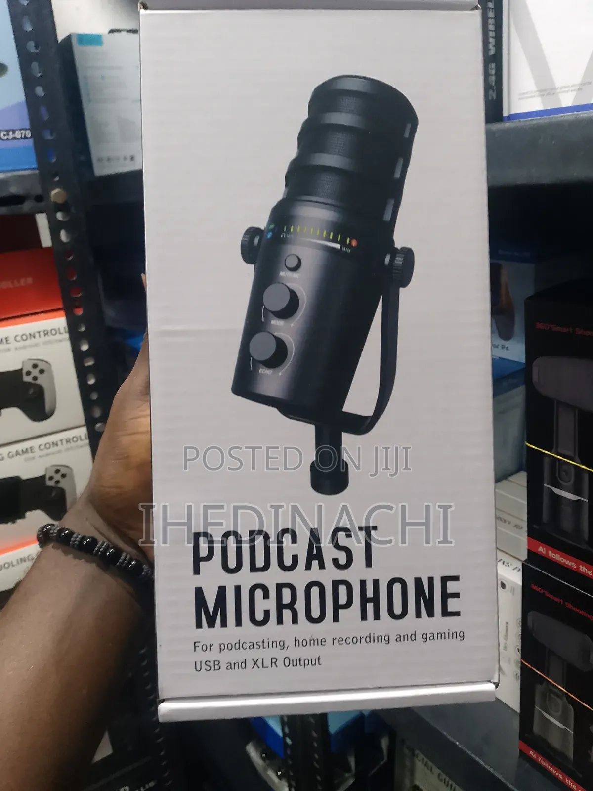 Podcast Microphone Compitable With Type C