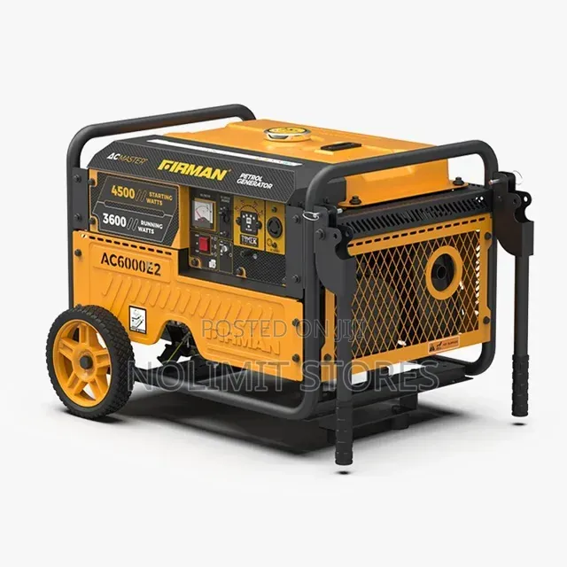 Firman 4.5kva Key Starter Generator With Timer Ac Master - Ac6000e2