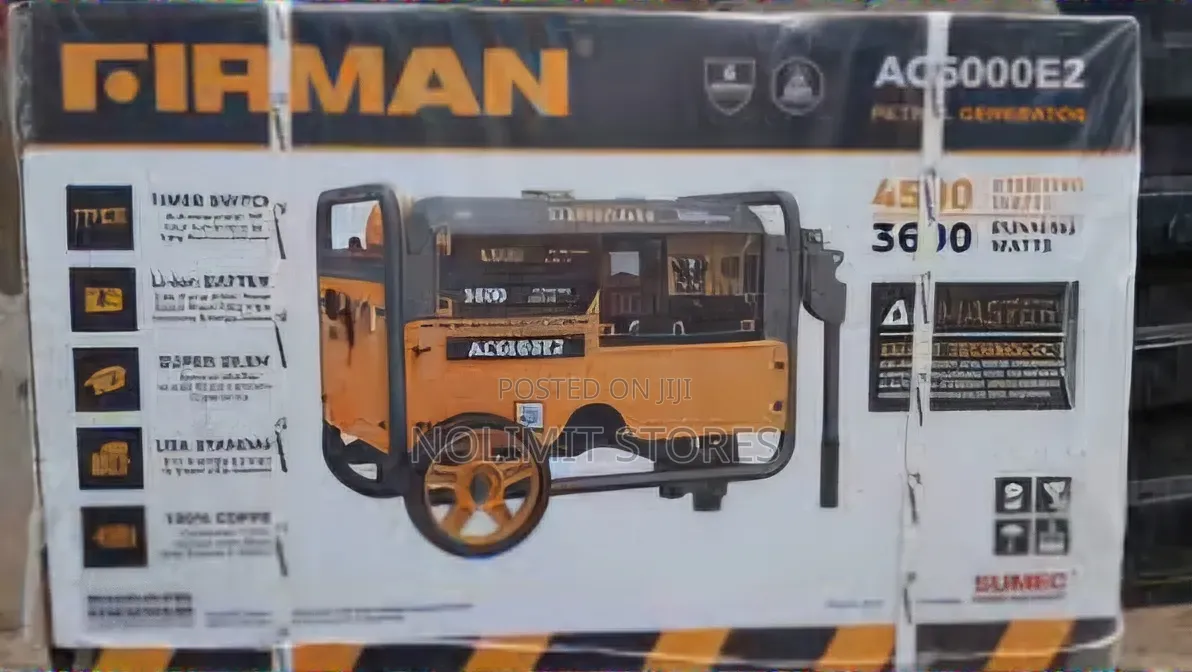 Firman 4.5kva Key Starter Generator With Timer Ac Master - Ac6000e2