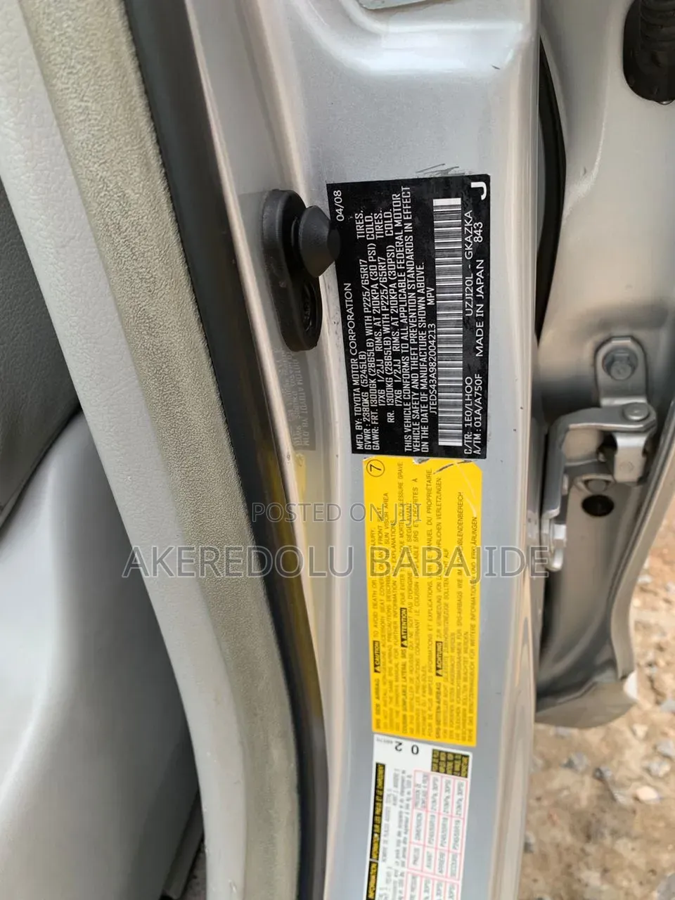 Toyota Highlander Sport 2010 Silver